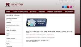 
							         Forms for Students and Parents | Parents & Students - Newton Public ...								  
							    