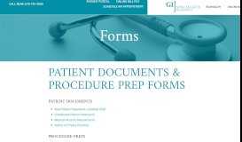 
							         Forms | GI Specialists of Georgia								  
							    
