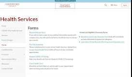 
							         Forms | Health Services | Haverford College								  
							    
