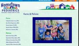 
							         Forms | Joplin, MO | Child Care | Joplin, MO | Hometown Pediatrics								  
							    