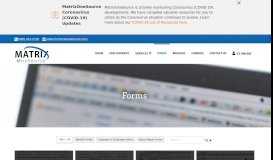 
							         Forms | MatrixOneSource								  
							    