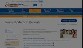 
							         Forms & Medical Records - National Jewish Health								  
							    
