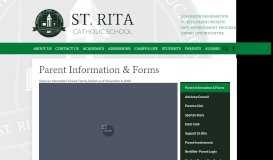 
							         Forms - Miscellaneous - St. Rita Catholic School								  
							    