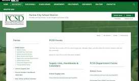 
							         Forms / PCSD Forms - Parma City School District								  
							    