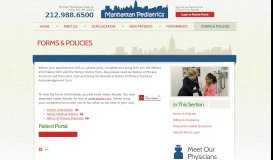 
							         Forms & Policies - Manhattan Pediatrics - New York City - NY Metro ...								  
							    