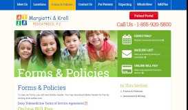 
							         Forms & Policies - Margiotti & Kroll Pediatrics								  
							    