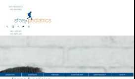 
							         Forms & Policies | SF Bay Pediatrics | San Francisco | SF Bay Pediatrics								  
							    