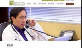 
							         Forms - Ranch View Family Medicine | Forms - Ranch View Family ...								  
							    