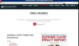 
							         Forms & Resources - Michigan Crossroads Council | Boy Scouts of ...								  
							    