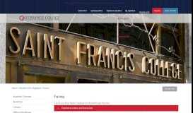 
							         Forms - St. Francis College								  
							    