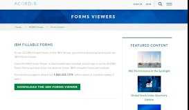 
							         Forms Viewers - Acord								  
							    