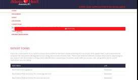 
							         Forms/Instructions - Atlanta Heart Associates								  
							    