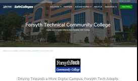 
							         Forsyth Tech | Success Story | SafeColleges Training								  
							    