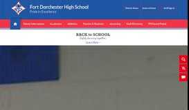 
							         Fort Dorchester High School / Homepage								  
							    