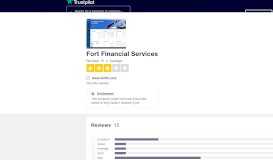 
							         Fort Financial Services Reviews | Read Customer Service ...								  
							    