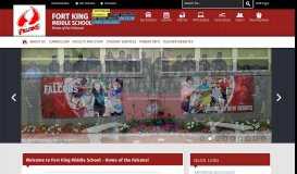 
							         Fort King Middle School - Marion County Public Schools								  
							    