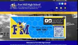 
							         Fort Mill High School: Home								  
							    