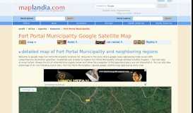 
							         Fort Portal Municipality Region Map: Kaguma — Kigarama | Uganda ...								  
							    