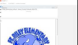 
							         fort riley elementary school - Geary County Schools USD 475								  
							    