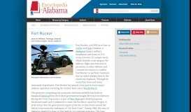 
							         Fort Rucker | Encyclopedia of Alabama								  
							    