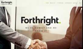 
							         Forthright Technology Partners | IT Solutions | South Florida								  
							    