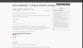 
							         Fortigate SSL VPN configuration on 5.2 | TravelingPacket - A blog of ...								  
							    