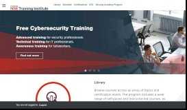 
							         Fortinet NSE Institute								  
							    