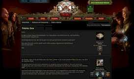 
							         Forum - Feedback und Vorschläge - Portal Gem - Path of Exile								  
							    
