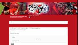 
							         Forum - Offizielles Fan Forum des FC Ingolstadt 04								  
							    