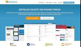 
							         Forumprofi.de - Erstellen Sie kostenlos Ihr eigenes Forum								  
							    