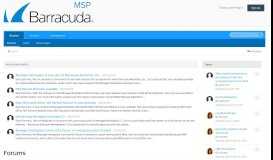 
							         Forums - Barracuda Managed Workplace								  
							    