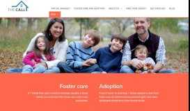 
							         Foster care and adoption - The CALL in Arkansas								  
							    