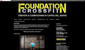 
							         Foundation CrossFit - Capitol Hill, Seattle: Our Team								  
							    