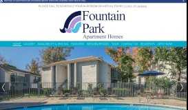 
							         Fountain Park Apartment Homes - Apartments in Buena Park, CA								  
							    