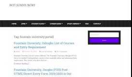 
							         fountain university portal] Archives - Best School News								  
							    