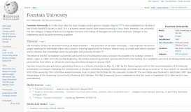 
							         Fountain University - Wikipedia								  
							    