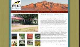 
							         Four Bar Cottages: Portal, AZ Lodging - Chiricahua Mountains								  
							    