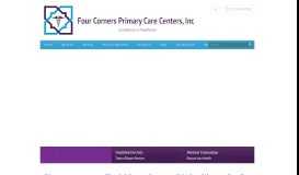 
							         Four Corners Primary Care Centers, Inc. | 