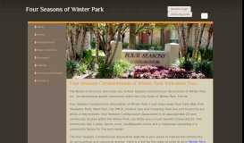 
							         Four Seasons Condominiums of Winter Park Florida								  
							    