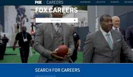 
							         FOX Careers – Jobs in Sports, News, Entertainment and More								  
							    