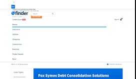 
							         Fox Symes Debt Consolidation Solutions | finder.com.au								  
							    