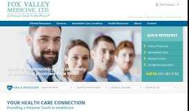 
							         Fox Valley Medicine: Home								  
							    