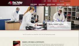 
							         Fox Valley Technical College®								  
							    