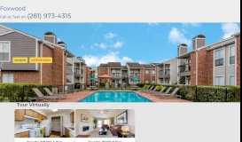 
							         Foxwood Apartments in Humble, TX | Lease Today - With Adara								  
							    