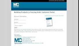 
							         FP McCann Easi Order - Trade Customer Portal								  
							    
