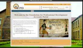 
							         FPD Accounts Portal: FPD Account Login								  
							    