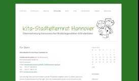
							         Für Eltern | Kita-Stadtelternrat Hannover								  
							    