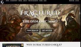 
							         Fractured - The Dynamic MMO								  
							    