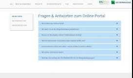 
							         Fragen & Antworten zum Online-Portal | www ...								  
							    