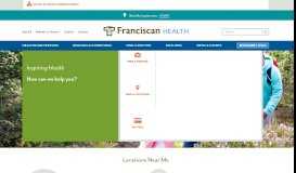 
							         Franciscan Health: Top Indiana and Illinois Hospitals and Doctors								  
							    